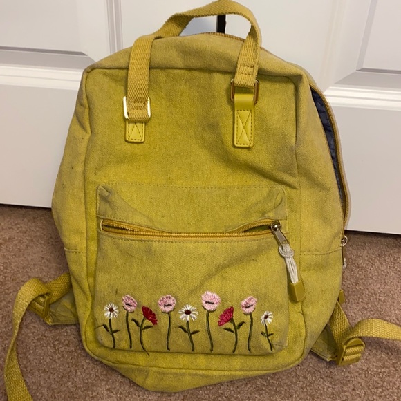 mini yellow backpack - Picture 1 of 4